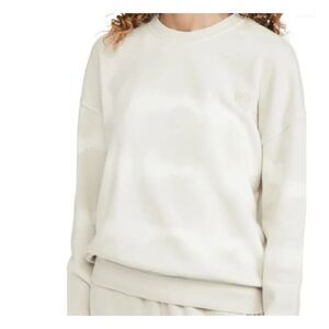 NEW! WSLY x Bandier Ecosoft classic Crewneck Sweatshirt Stone Tie Dye Size 2XL